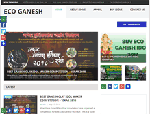 Tablet Screenshot of ecoganesh.com